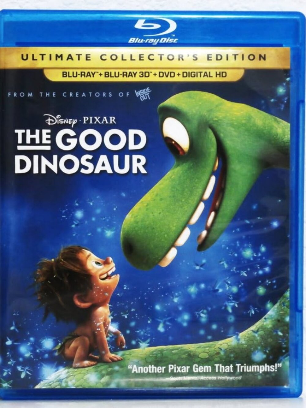 3D Disney THE GOOD DINOSAUR Blu-ray + 3D Blu-ray + DVD, 3-Disc Set
